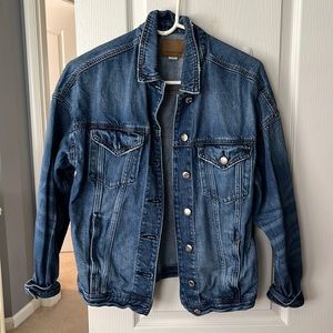 American Eagle Denim Blue Jean Jacket; Size XXS